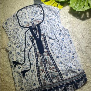 NWOT! DR2 Bohemian Blouse